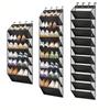 Door Hanging PVC Waterproof Multi-Pocket Storage Bag for Shoes