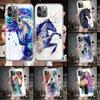 Animal Oil Painting Horse Soft Phone Case For IPhone 11 17 Air 16E 16 Pro Max 15 + 14 Plus 13 Mini 12 Apple 7 SE 8 Fundas Coque