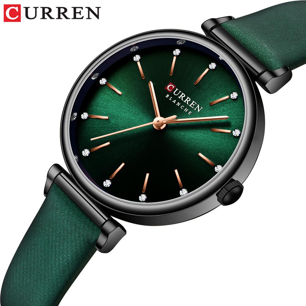 Curren Karin 9081 Damenmode Lederarmband Armbanduhr - Einfaches, Schönes, Trendiges Jugenddesign
