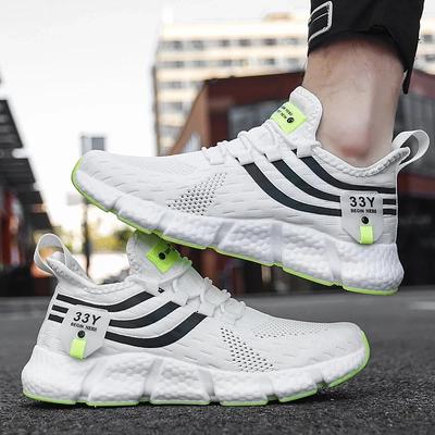 Adidași Bărbați Vară Platformă Pantofi de Alergare Respirabili pentru Bărbați Pantofi Casual Confortabili Albi Ușori Bărbați Tenis Masculino