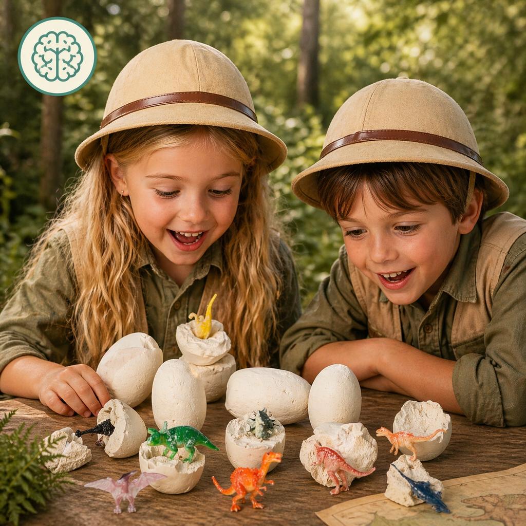 [PACK] Dinosaur Mine Excavation Set with 12 Large Eggs Z3304