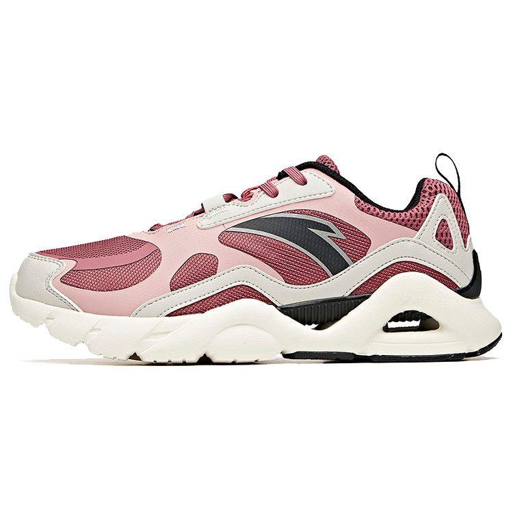 Anta Running Collection Low Top Running Shoes Women's Red Pink White 12945567-3