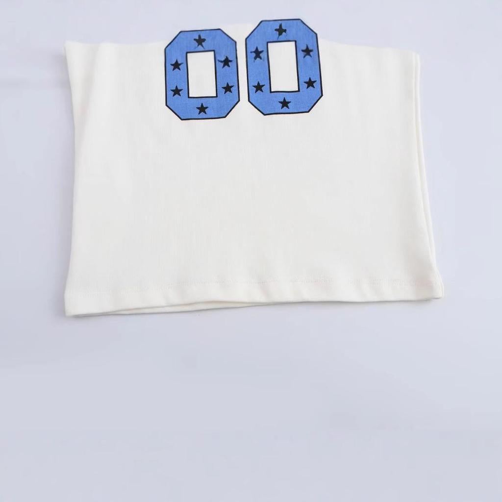 2025 Spring Women's Fashion European & American Preppy Long Sleeve T-shirt