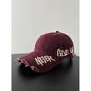 Classic Denim Baseball Cap With Embroidered Letters For Casual Summer Style
