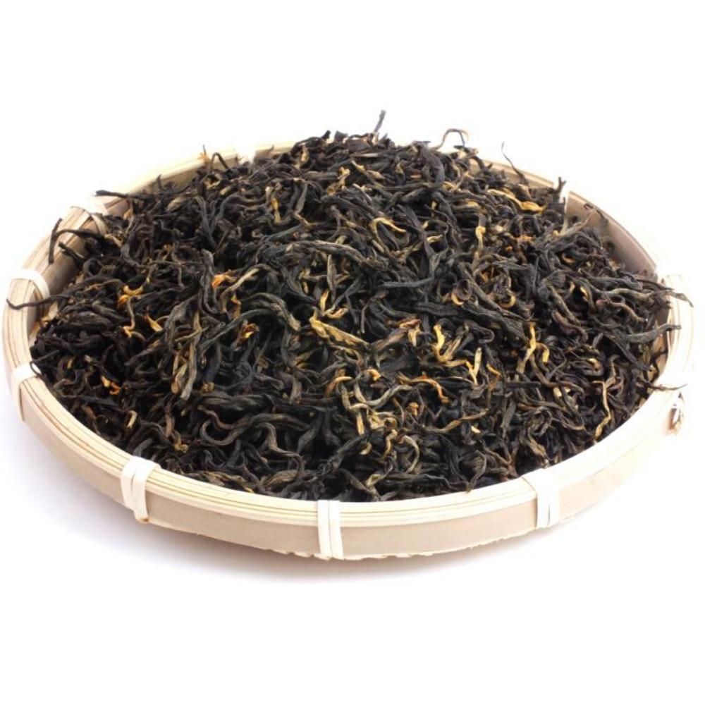 200g Organic Yunnan Dianhong Golden Tip Black Tea Premium Gongfu Loose Leaf Red