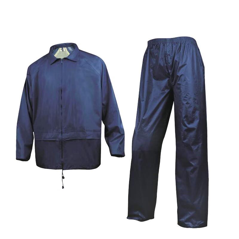 Deltaplus 407003 Hooded Waterproof Rain Suit L