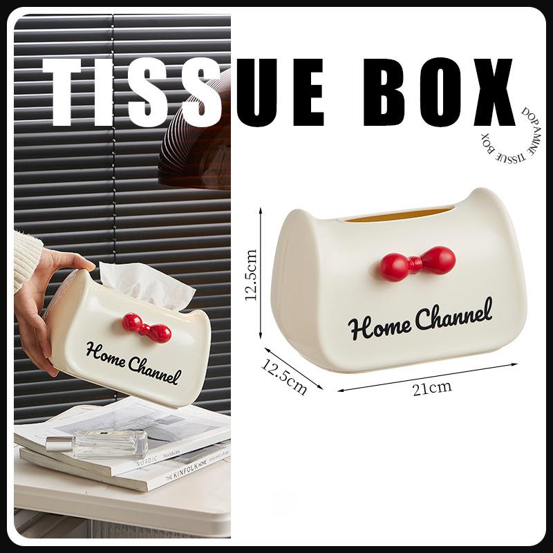 

1pc Creative Dinner Napkin Holder Premium Desktop Tissue Box for Living Room and Coffee Table Decor Creative Napkin Storage Box бежевый