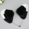 Masquerades Party Hair Hoop Animal Ear Plush Headband/Tail Girl Hair Ornaments