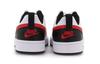 Nike Court Borough 2 Low White University Red GS BQ5448-110