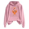 Women's Fashionable Casual Long Sleeve Hooded Printed Sweatshirt