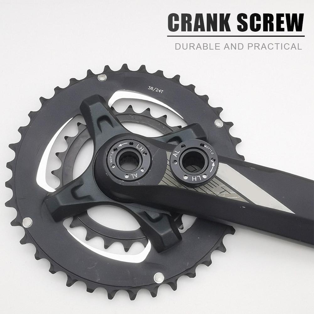 Spare Dub Crank Cover Aluminum Alloy Bike Crank Arm Bolt Kit M17/M27 DUB Crank Cover Crank Self-Extracting Bolt for SL-K MegaExo China Mainland
