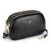 2025 Women's Soft Leather Three-Layer Shoulder Crossbody Bag - New Fashion Style for Mothers