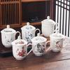 Weijiexing Large Ceramic Mug with Lid