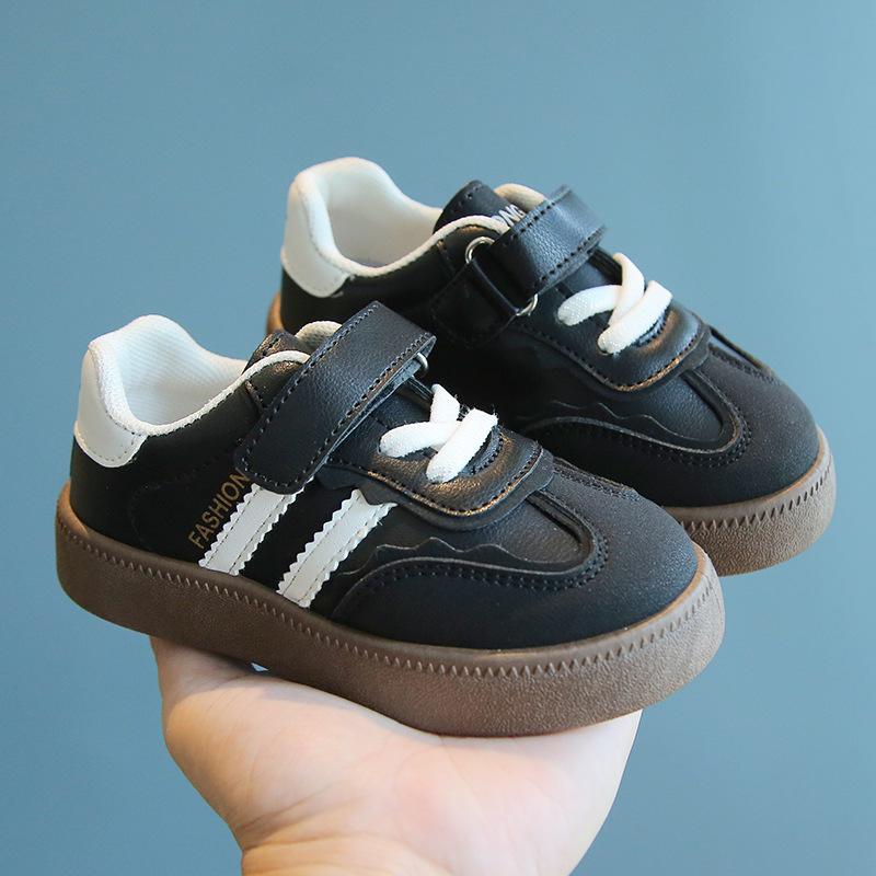 Kids Spring Autumn German Trainer Shoes Boys Girls Soft Sole Forrest Gump Sneakers Casual White Board Shoes Baby Breathable Running Shoes