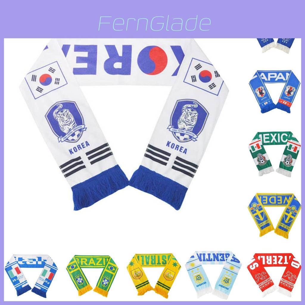 European Cup Soccer Scarf With Quickdry Cotton Fabric For Fans And Collectors