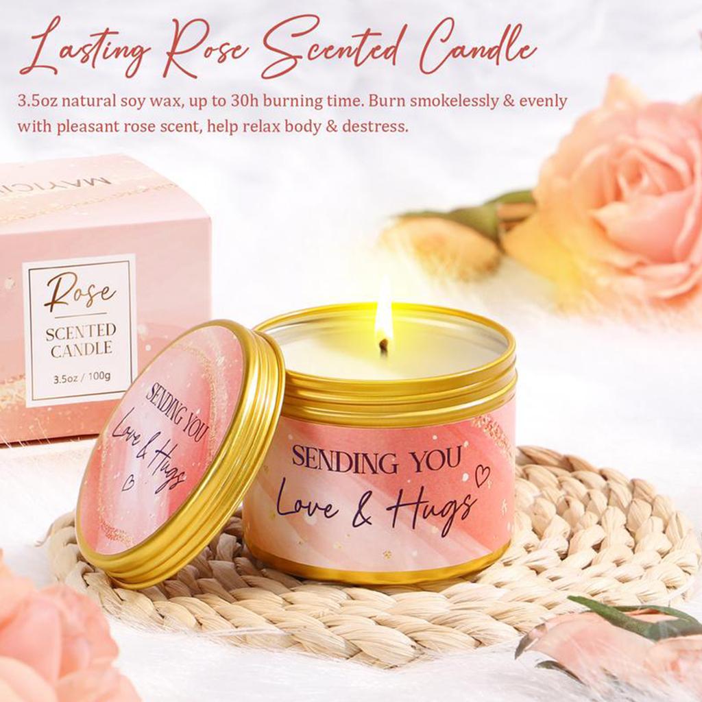 10Pcs Spa Gift Basket Self Care Gift Baskets Relaxing Spa Gift Basket Birthday Gifts for Women