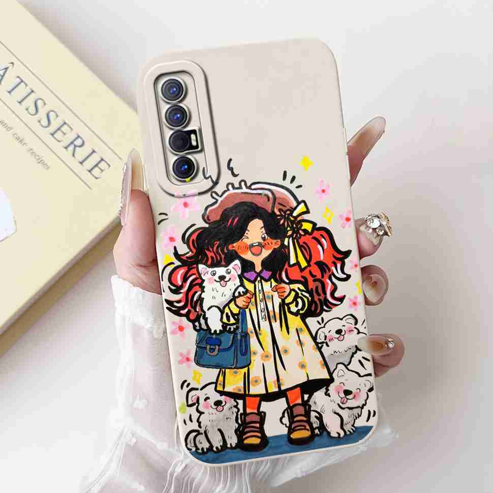 New Design Case For Oppo Reno3 Pro 5G CPH2009 Protective Silicone Soft TPU For Oppo Reno 3 Reno3 Pro 5G Phone Cover Shell Case