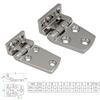 316 Stainless Steel Cabin Door Hinge Polished Finish Door Hinges Saltwater Resistant Door Hinge Replacement for Boats