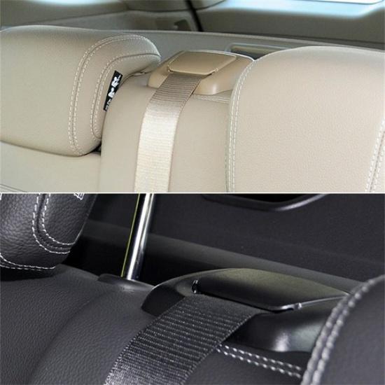 1pcs ABS Car Rear Row Seat Center Seat Belt Cover For Benz ML W166 2012-2015
