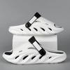 Fashion Casual Thick Bottom Slip-On Slippers Breathable Anti-Slip Summer New Style for Couples Outdoor Wear Comfortable EVA Material