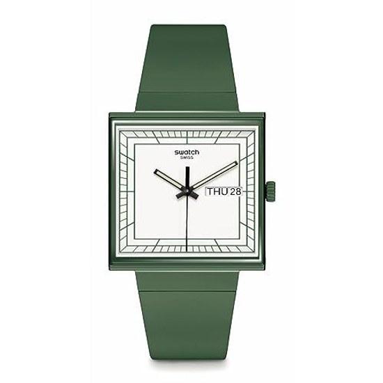 Swatch Wristwatch WHAT IF...GREEN if SO34G700