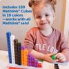 MathLink Series Math Puzzle Cube Blocks, 100 Pieces, LER9294, Authentic
