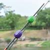 6 stk fiskestang fast ball 4/5/8/9/10 MM 5 hull Ripefri Gjenbrukbar fiskestangbeskytter klips Festeverktøy Fisketilbehør