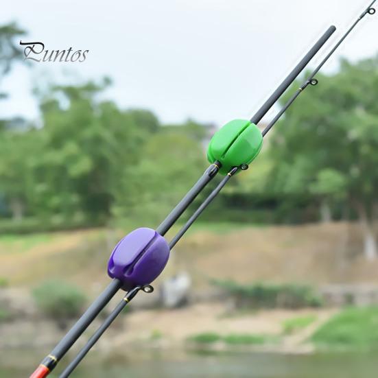 6 stk fiskestang fast ball 4/5/8/9/10 MM 5 hull Ripefri Gjenbrukbar fiskestangbeskytter klips Festeverktøy Fisketilbehør