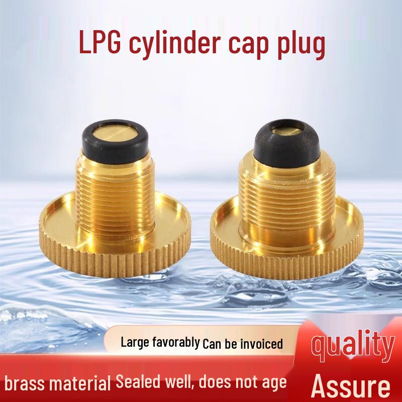 Jundingying Copper LPG Tank Leak-Proof Valve Plug