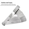High Precision Stainless Steel Feeler Gauge, 0.127-0.508mm Thickness Measurement