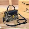 Brand Women's Handbag New Fashionable Printed Genuine Leather Stylish One Shoulder Cross Shoulder Bag