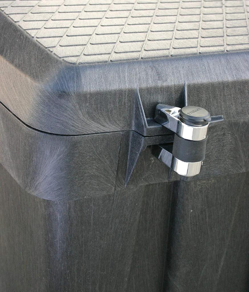 Trimax Trailer Hitch Coupler Lock, Steam Chrome Plated, Anti-Theft