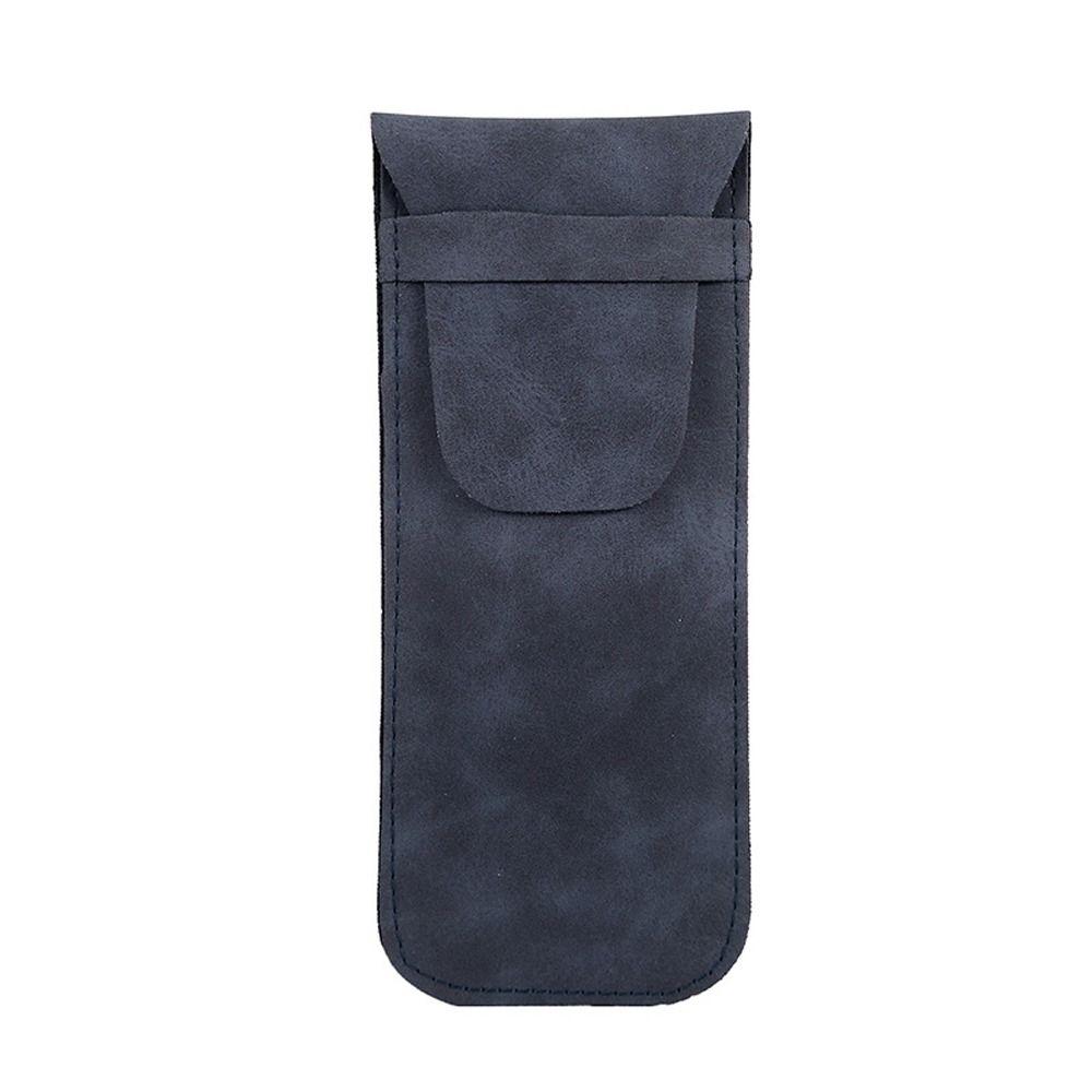 Covered Sunglasses Bag Velvet Lining Eyeglasses Holder PU Leather Glasses Bag  Jewelry Packing