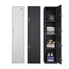 Single Door Steel Locker Cabinet for Employee or Dormitory Use