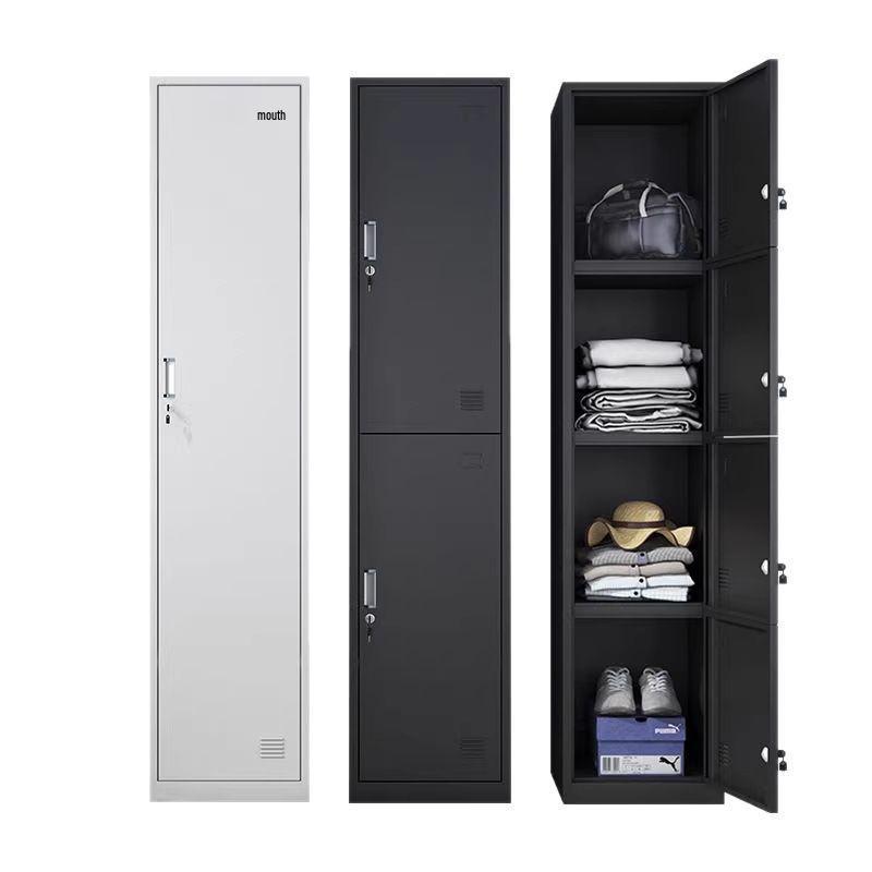 Single Door Steel Locker Cabinet for Employee or Dormitory Use