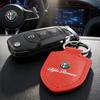 CQSUV1 Leder Autoschlüsselanhänger Schlüsselring Für Alfa Romeo 159 156 147 Mito Giulia Giulietta Tonale Stelvio 8C Volante Zubehör