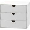Creative Desktop Drawer Style Storage Box, Office Collection and Organizing Cabinet