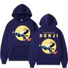 Chainsaw Man Animation New Hoodies Print Fashion Sweatshirt Casual Unisex Autumn Winter Fleece Streetwear Tops Sudaderas