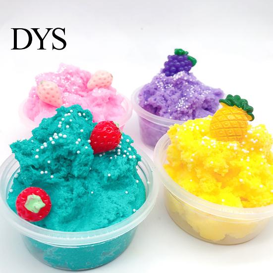 60 мл Fruit Kids Slime Toy Пластилін для зняття стресу, ароматизований пухнастий мул, глина, подарунок