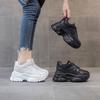 Inner height increase 8 leather little white shoes women, spring and summer new versatile thick-soled muffin casual shoes spring