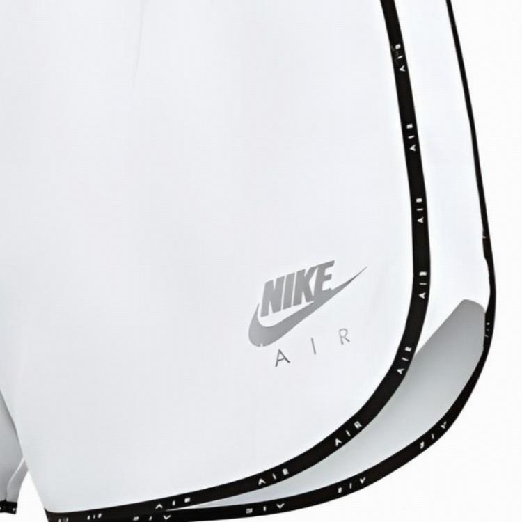 Nike Air Mesh Webart Schnelltrocknende Lauf-Freizeitshorts Damen Shorts Weiß DB4353-100