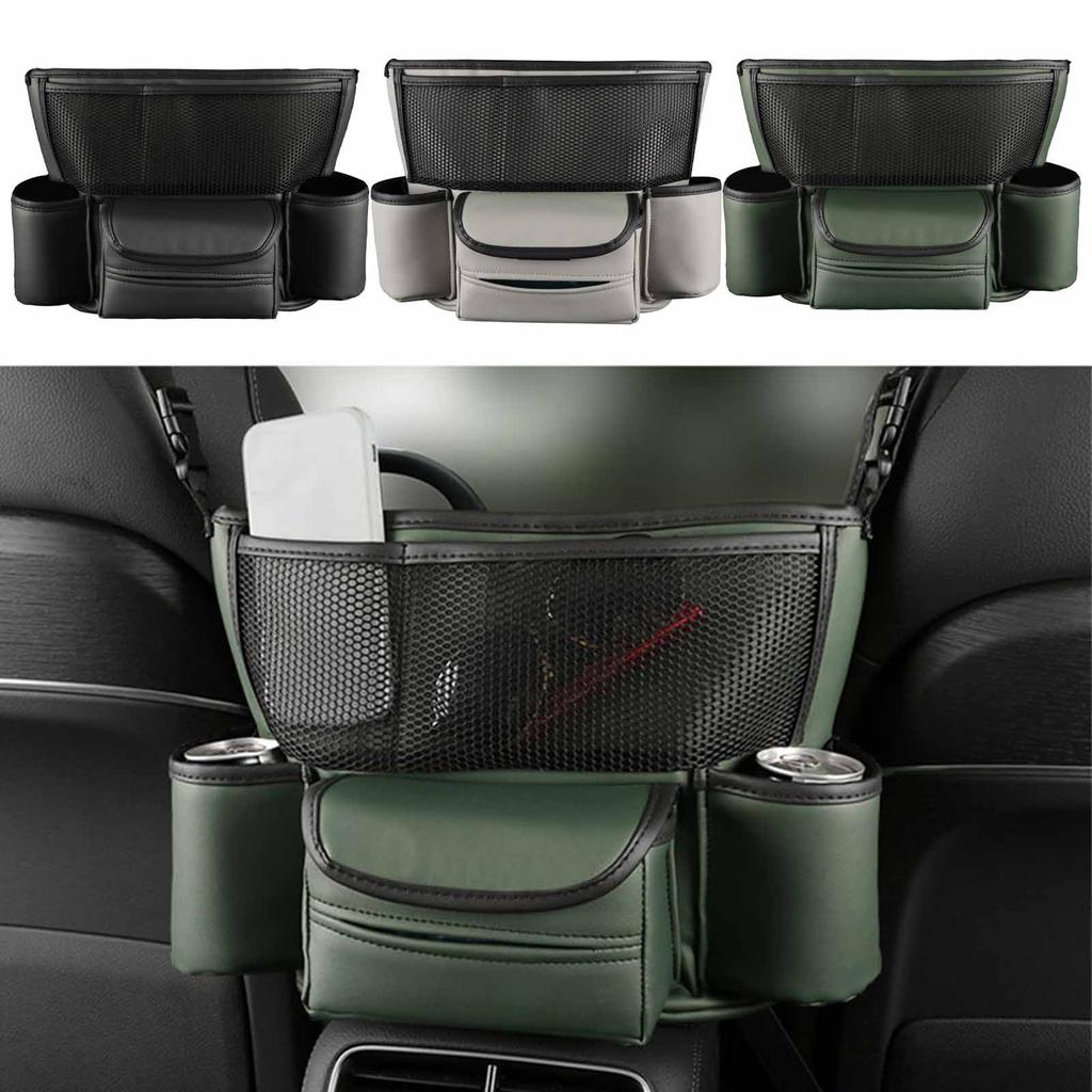 Car Handbag Holder Between Seats Large Capacity Car Purse Holder