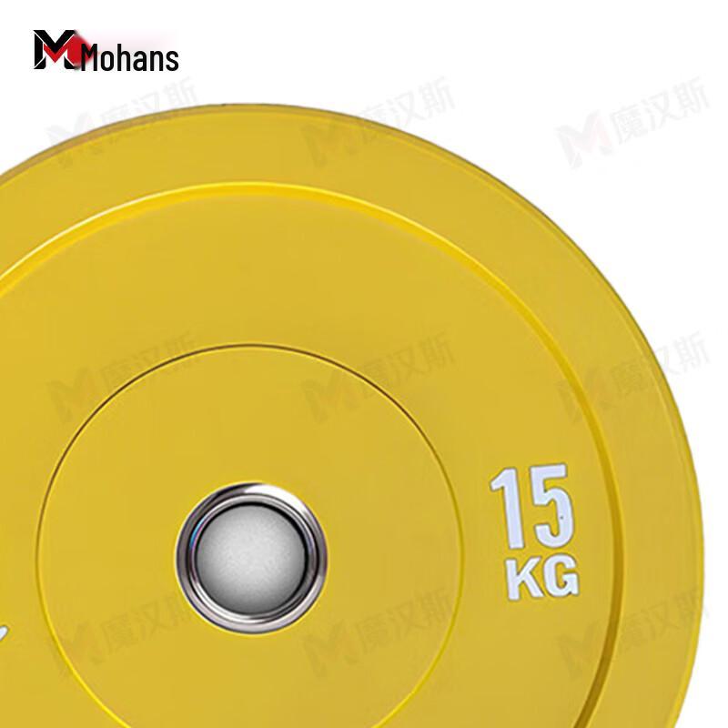 MOHANS Rubber Coated Barbell Plates