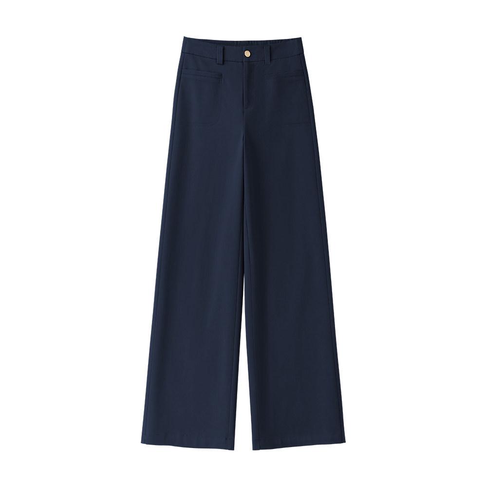 Han Shi Yi Ren Women s High-Waisted Wide-Leg Drapey Pants - 2026 Spring Slimming Casual Straight-Leg Style 26