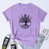 Tree Of Life Tshirt Gothic Pagan Witch Mystic Tshirt Aesthetic Spirit Of The Earth Moon Phases Top Tee Shirt
