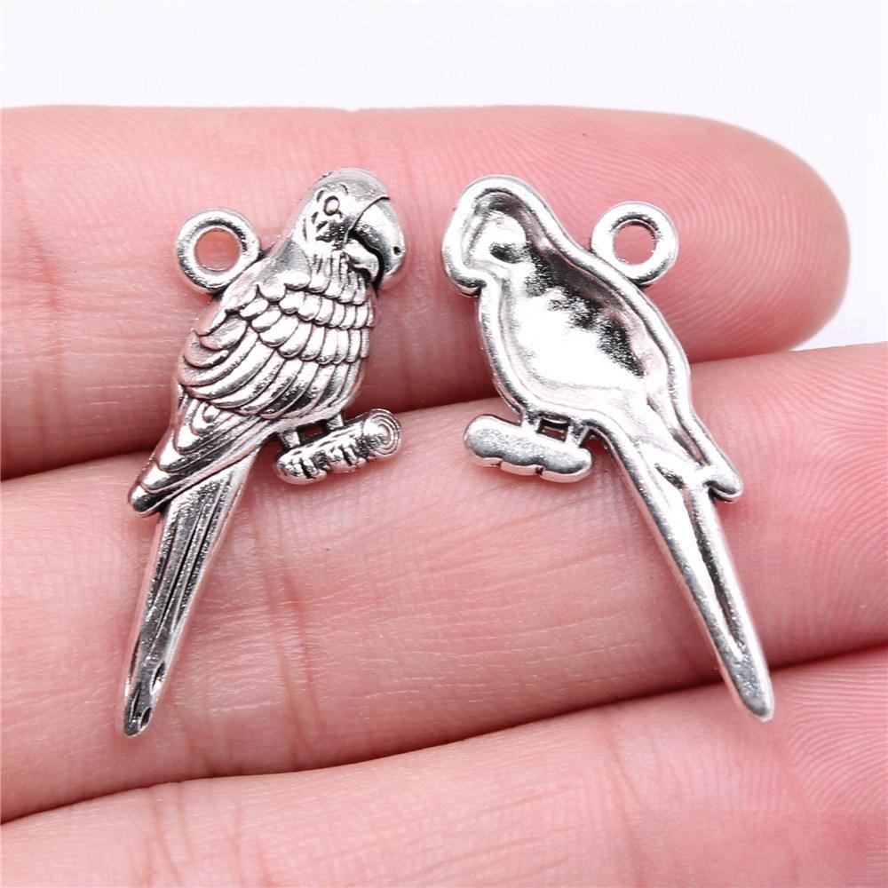Charms Chicken Duck Goose Pendants Vintage Jewelry Supplies QC027