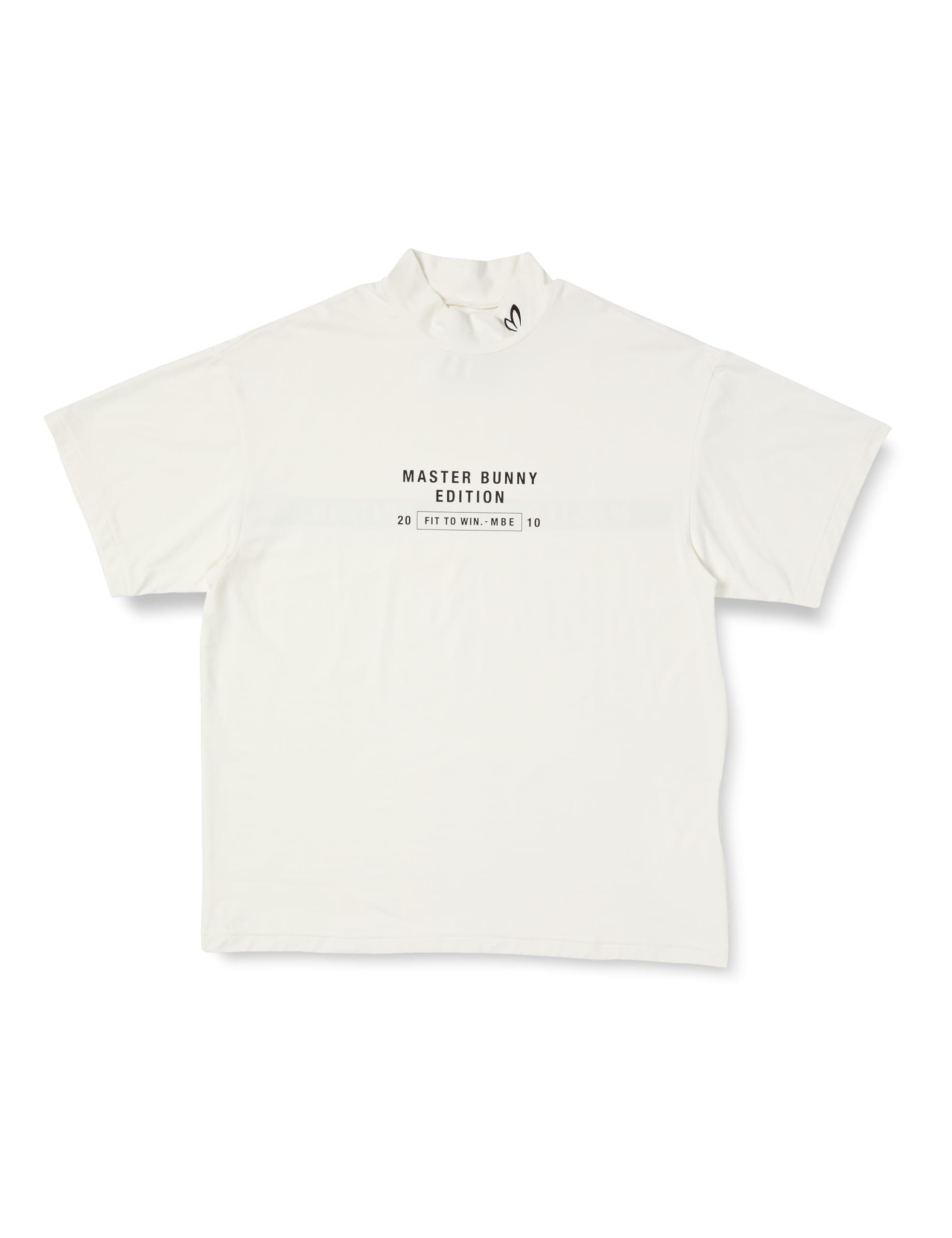 

Master Bunny Short Sleeve Mock Neck Shirt Recycled Golf Undershirt Size 4 Men s (Stretch, Material) / / 758-3267803 030_White, [M]