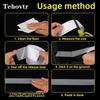1Roll Anti-Slip Tape, Self-Adhesive Wear-Resistant Non-Skid Transparent Silicone Pad, Grid Pattern Waterproof Anti-Slip Grip