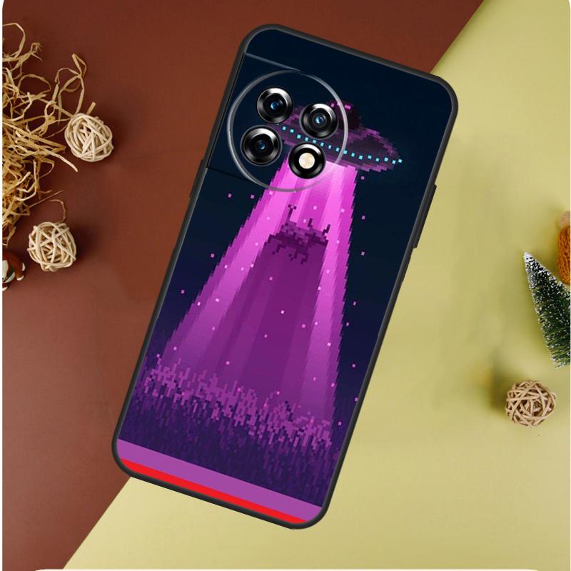 Art Pixel Aesthetic For OnePlus 13 13R 12 12R 11 9 10 Pro 8T 9RT 10T 10R Nord 4 CE 2 3 Lite N20 N30 Phone Case