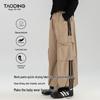 Pantalons cargo style américain rétro pour filles